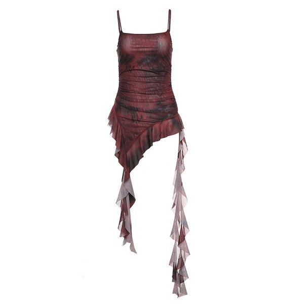 Women's Clothing Solid Color Slim Street Fashion Suspenders Backless Printed Tops For Women_ecoleips.com