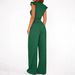 Women's Summer Two-Piece Outfit – Flowy Palazzo Pants With Ruffled Top (S-Xxl) – Casual & Elegant Polyester Set In 7 Colors_ecoleips.com