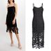 Women's Clothing Sexy Style Autumn Embroidery Suspenders Hollow Slit Fashion Hip Suspender Skirt_ecoleips.com