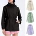 Women's Waterproof Trench Coat – Slim Fit Windproof Hooded Raincoat For Commuting (S/M/L/XL/XXL, Black/Beige/Army Green/Lavender)_ecoleips.com