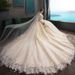 2026 New For Bride, Strapless Train Slimming Simple And Elegant Gown, Mori Style Light Wedding Dress_ecoleips.com