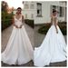 Strapless Satin 2026 New Model, Main Bridal Gown With High-quality Texture, Vintage Style For Petite Brides, Light_ecoleips.com