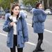 girl 2025 New Parka For Women, Mid-Length Korean Style, Plus Size Loose Fit, Popular Workwear Coat, Winter Cotton Padded_ecoleips.com