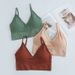 Women's Clothing Seamless Tube Top For Girls With Chest Pads And No Steel Ring Vest Underwear Suspenders With Big U Back Bra For Ladies_ecoleips.com
