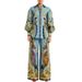 2026 New Spring Women's Clothing, Cross-Border European American Fashion Casual, Collared Printed Shirt And Trousers_ecoleips.com