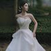2026 New Style Strapless Light Wedding Dress Elegant Simple White Tulle Dress French Luxury Travel Photography Welcome Dress_ecoleips.com