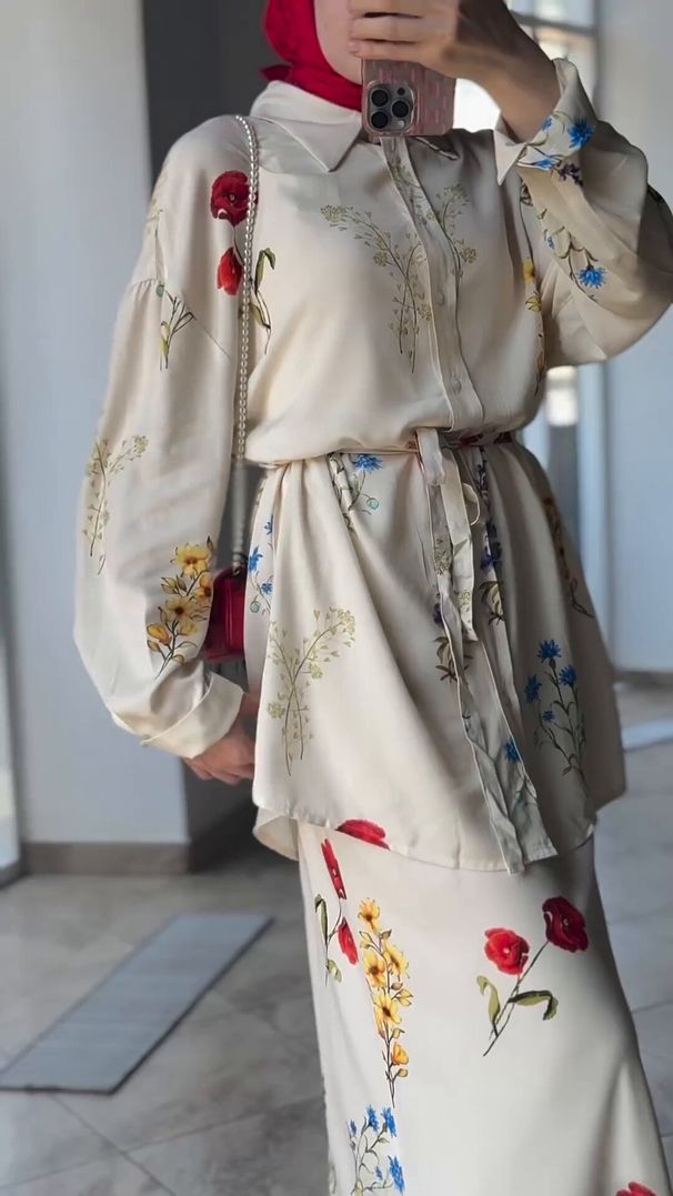 Skirt Suit New Women's Casual Suit Shirt High End_ecoleips.com