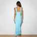 Summer New Arrival Women's Strappy Backless Tight Fitting Pleated Fishtail Long Dress European American Fashion 2025_ecoleips.com