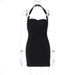 European And American Best-Selling Women's Clothing 2025 Winter New Fashion Sexy Backless Halter Slim Fit Bodycon Dress_ecoleips.com