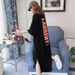 Summer Loose Europe And The United States Trend Print Casual Comfortable Short-sleeved Round Neck Women Pregnant Dress_ecoleips.com