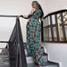 Women's Clothing Sexy Print Split Lapel Positioning Print Slim-Fit Stretch Dress With Turban_ecoleips.com