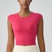 JOOMON European American Style Hollow-out Back Tank Top For Women With Chest Pads, Long Style, High-end Sports And_ecoleips.com