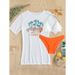 Women's Clothing New Bikini Three Piece Print Swimsuit Sexy Blouse_ecoleips.com