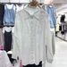 Women's European Style Sequined Embroidered Collared Long Sleeve Shirt Loose Casual Top Heavy New Spring Autumn_ecoleips.com