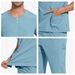 Women's Clothing Unisex Washing Clothes Surgical Clothes Oral Dentist Surgical Clothes Quick Drying Hospital Nurse Clothes Split Suit_ecoleips.com
