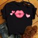 Cross-border Fashion Supply: Floral Patterns, Simple Round Neck, Cartoon Cute Vintage Clothing For Women_ecoleips.com