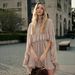 Elegant Chiffon Two Piece Set European American Style Spring Summer Fashion Inner Camisole Women's Dress_ecoleips.com