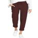 Suitable For All Seasons 2021 Women's Long Pants With Drawstring Pockets, Loose Fit Linen Trousers For Women_ecoleips.com