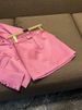 Women's Pink Satin Slim Fit Blazer Pencil Skirt Two Piece Set European American Style Party Outfit Fashion Commuting_ecoleips.com