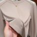 Women's Slimming European Style T-Shirt Herringbone Pattern Round Neck Waist Cinching Top Fashionable Base Layer For Spring Autumn_ecoleips.com