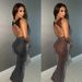 Sheer Mesh Backless Bodycon Dress – Rhinestone Embellished Sleeveless Mermaid Gown (S-XXL, Black/Brown, Elegant Evening & Party Wear For Women)_ecoleips.com