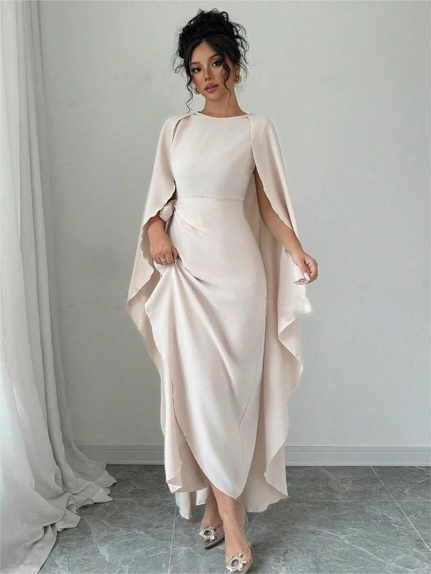 Women's Clothing Privé Sleeveless Dress With Elegant Waist And Asymmetrical Hem_ecoleips.com