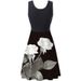 2023 European American Popular Style Sleeveless Round-neck Women's Digital Print Dress For Wish, , And Independent_ecoleips.com