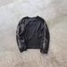 Women's Y2K round Neck Pullover T-Shirt Letter Print Gothic Loose Vintage Casual Top for All Seasons_ecoleips.com