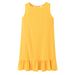 Ruffled Polka Dot Dress For Women, Sleeveless, Round Neck, Loose Hem, New_ecoleips.com