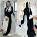 Women's Clothing Modest Muslim Clothing Pleated Dress Fashion Middle Eastern Cardigan Abaya Coat_ecoleips.com