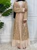New Abaya Muslim Fashion Sequin Long Robe Cardigan Pakistani Clothes For Women Moroccan Dresses Dubai Long Woman Evening Dresses_ecoleips.com
