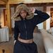 Women's Fur-Trimmed Sweatshirt Jacket - Cozy Streetwear Outerwear For Fall & Winter_ecoleips.com