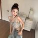 Thailand Travel American-style Seaside Camisole For Women, Island Hot Girl Vibe, Vacation Style Outerwear_ecoleips.com
