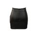 Women's Sexy High Waist Leather Skirt With Straps Style For Autumn Winter Outer Wear Half Length Hip Skirt_ecoleips.com