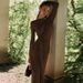 Elegant French-Inspired Women's Slim Fit Pleated Waist Dress - Long Sleeve Autumn Fashion Dress With Asymmetrical Hem_ecoleips.com