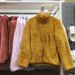 Aria Basics 2025 Autumn Winter Long Coral Cardigan Stand Collar Polar Fleece Jacket Warm Furry Coat For Women 449753_ecoleips.com