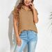 Aria Basics Aria Basics Cross-border European And American Foreign Trade Women's Clothing 2023 Summer New Loose-fit Buttoned Short-sleeve_ecoleips.com