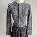 K Fashion Bottomed Fried Dough Twists Knitting Sweater Cardigan Skirt_ecoleips.com