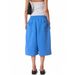 Unisex American Style Relaxed Distressed Letter Print Wide Leg Cropped Shorts Casual Sporty Elastic Waist Bottoms_ecoleips.com