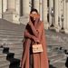 Verve Muslim Solid Color Robe Headscarf Coat Dubai Fashion Loose Casual Wrinkled Slimming Large Cape_ecoleips.com