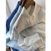 Women's Clothing Linen Plant Dyed Simple Temperament Basic Style Solid Color Loose Long Sleeved Shirt Tops_ecoleips.com
