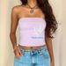 Aria Basics Aria Basics 2025 Summer Hot-Selling Fashion New Women's Clothing Y2K Printed Tube Top Vest For Sweet Spicy Women In Europe_ecoleips.com