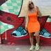 2023 Summer New Women's Solid Color Strap Casual Dress_ecoleips.com