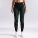 High-Waisted Seamless Breathable Yoga Pants For Women Color-Block Tight-Fitting Hip-Lifting Long Striped Sports Wear_ecoleips.com