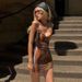 Y2k Women's Spaghetti Strap Bodycon Mini Dress - Sexy High Waist V-Neck Sling Dress For Night Out & Street Style_ecoleips.com