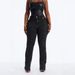 Women's Trendy Hot Rhine Diamond Drawstring Jeans Site American Fashion New Clothing_ecoleips.com