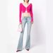 Women's Clothing Waist Jeans For Women Street Hotties Slim Fit Straight Flared Floor Length Trousers_ecoleips.com