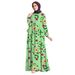 Women's Modest Abaya Spring Autumn New Styles Muslim Dress Clothing_ecoleips.com