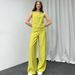 Women's Clothing Summer Suits Trousers High End Fashion Casual Two Piece Suits_ecoleips.com