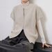Cross-border European American Style Double-zipper Knitted For Women, New Spring Autumn Loose-fitting, Elegant And_ecoleips.com